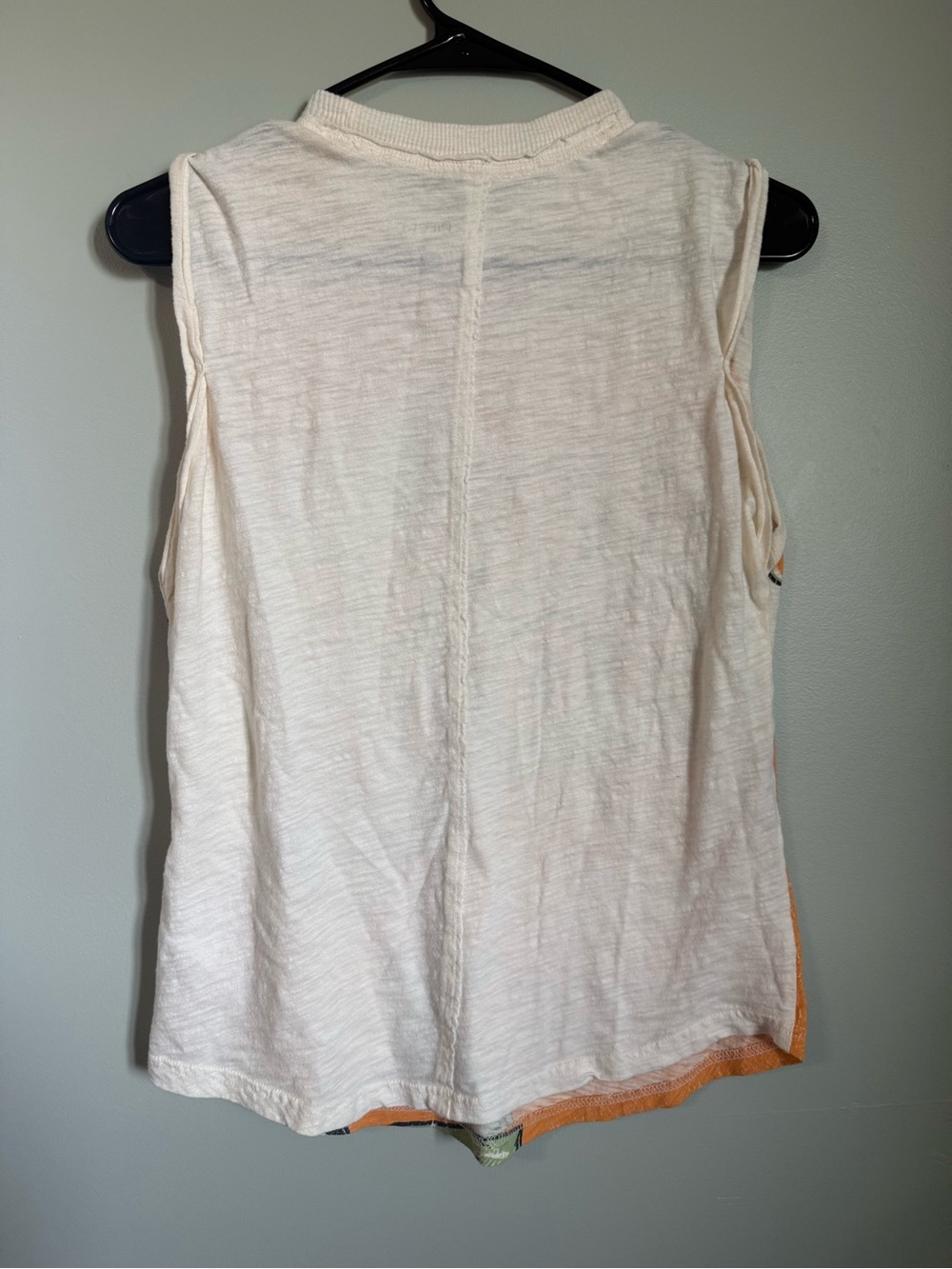 Anthropologie Pilcro Vinnie Cotton Graphic Muscle Tee Womens Size Xs - Picture 5 of 5